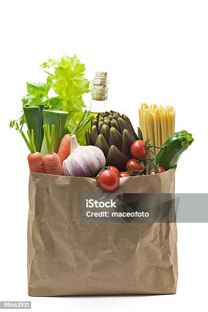 Borsa Della Spesa - Fotografie stock e altre immagini di Borsa - Borsa, Busta di carta, Mercato - Luogo per il commercio