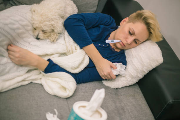 istock Sick Woman.Flu.Woman Caught Cold. 984644592