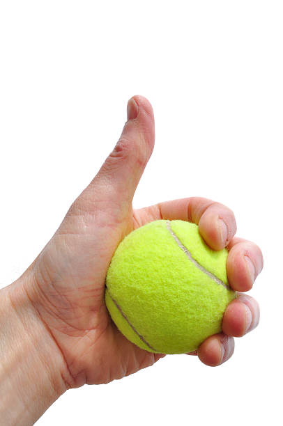 istock Tennis Player Giving Thumbs Up Sign 98465057