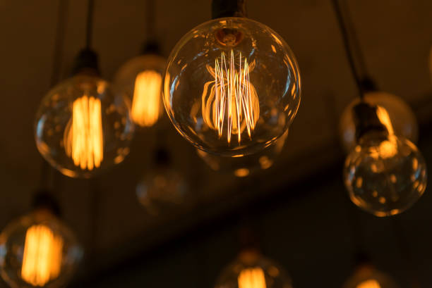 istock Beautiful Vintage Lighting decor for building interiors 984653006
