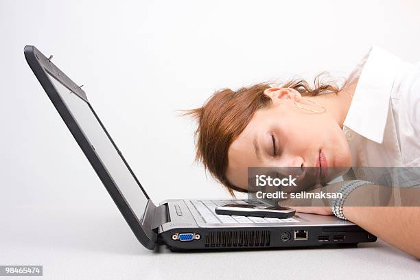 Sleeping At Work Stock Photo - Download Image Now - Adult, Adults Only, Business