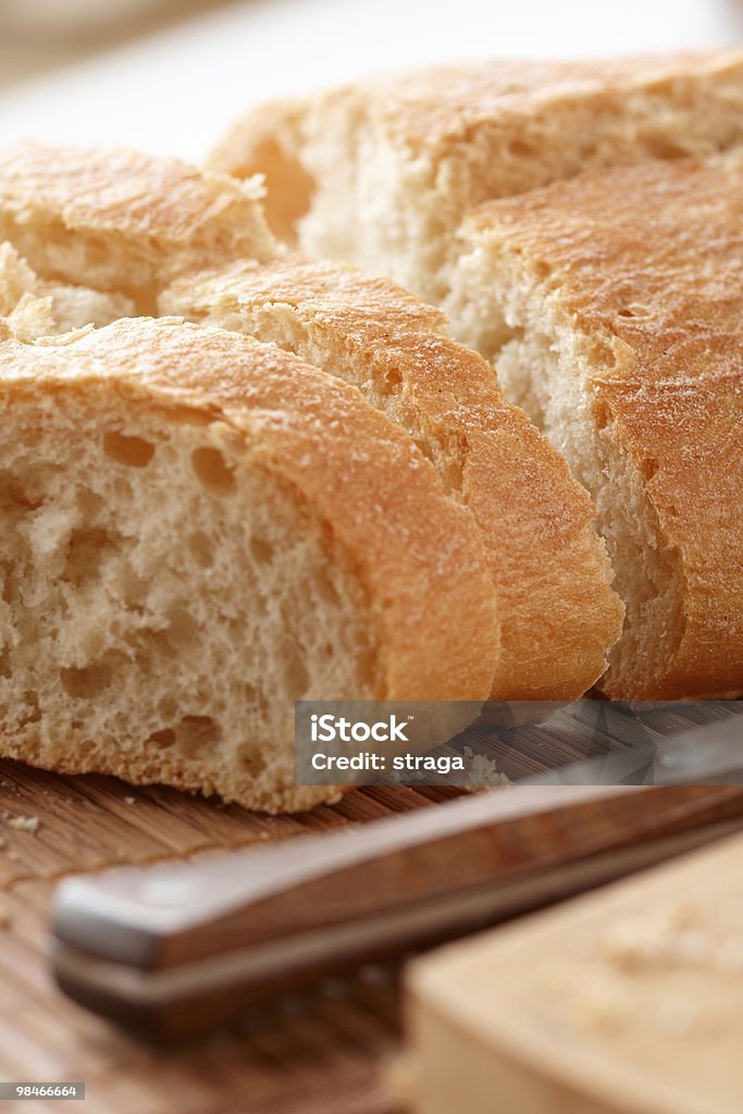 Чиабатта хлеб - Стоковые фото Бамбуковый материал роялти-фри