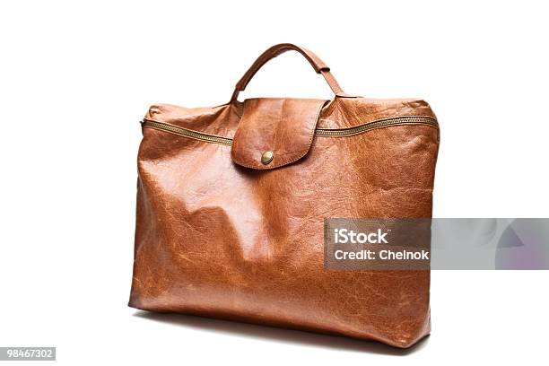 Briefcase Stock Photo - Download Image Now - Bag, Briefcase, Brown