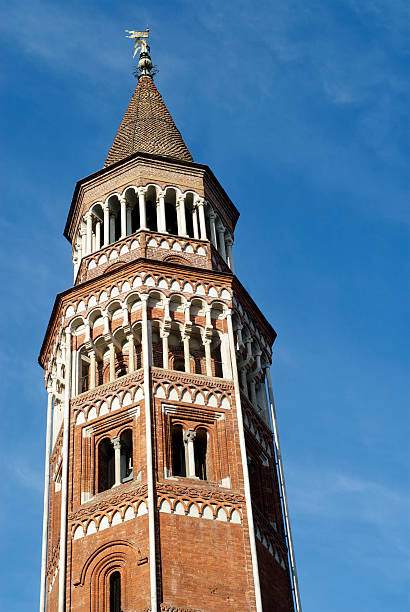 istock Milan (Italy), San Gottardo gothic belfry  and blue sky 98467418