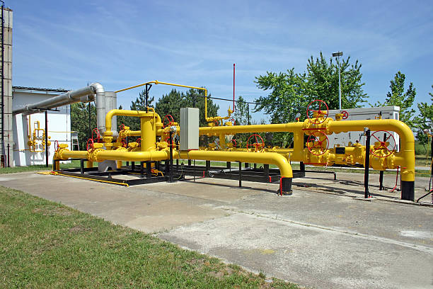 istock Gas and oil pipes 98468272
