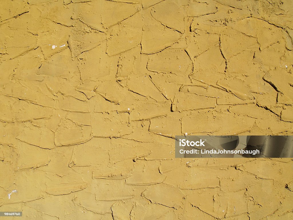 Gold Stucco Wall  Abstract Stock Photo