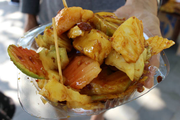 istock The Southeast Asian fruit salad - called rujak or rojak 984707066