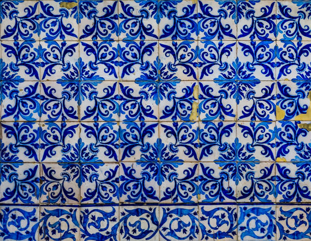 istock Traditional ornate portuguese azulejo tiles 984714646