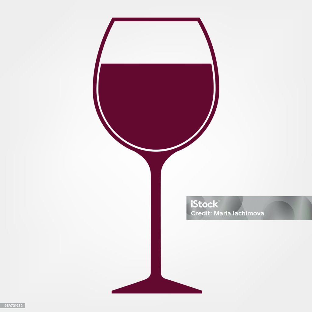 wine glasses vector Wine stock vector