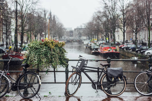 istock Bike on day light during the rain. 984734892