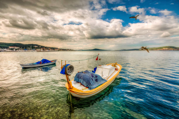Fishing boat in Ayvalik Town