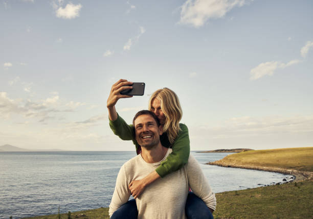 istock Selfie with the one I love by beautiful scenery 984748222