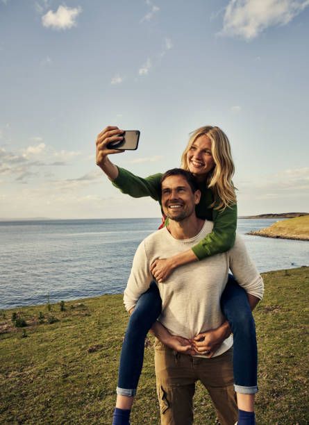 Selfie with beautiful scenery is a must