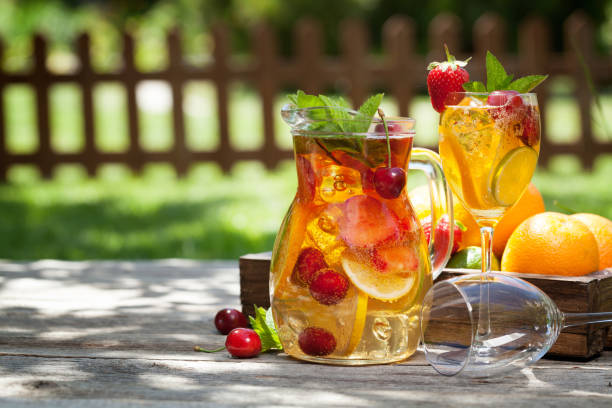 istock Homemade lemonade or sangria 984787560