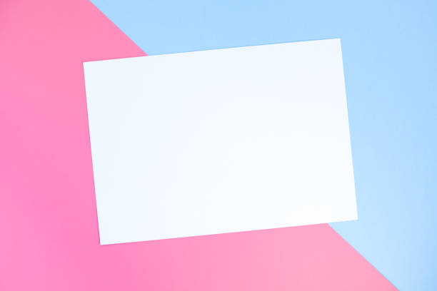 istock Pastel color paper geometric background 984791478