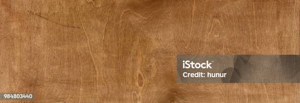 Brown Wooden Background Stock Photo - Download Image Now - Wood - Material, Textured, Textured Effect