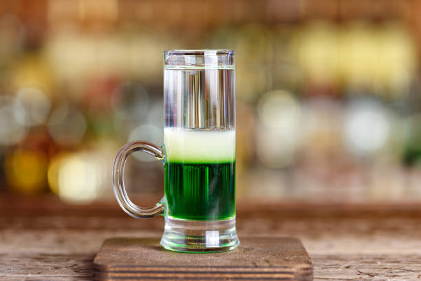 istock Cocktail Green Mexican in a nightclub 984824830