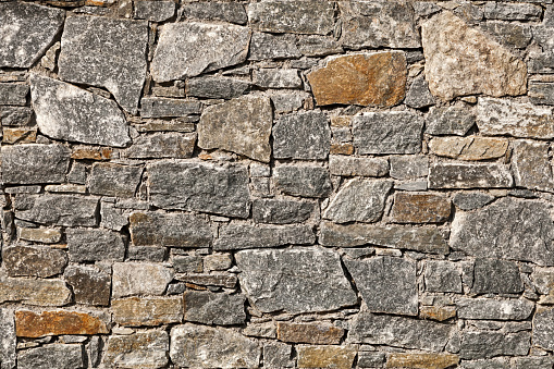 Loop ready stone wall background