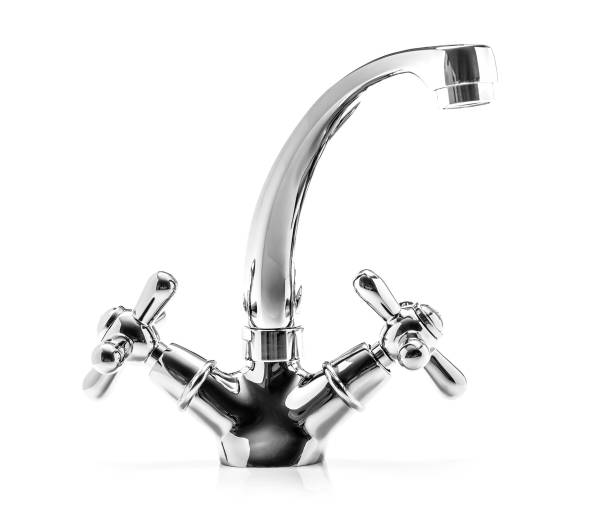 istock Metal water mixer 984903944