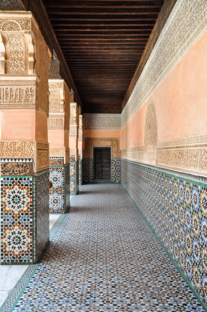 istock A beautifully decorated corridor in Morocco 984906344
