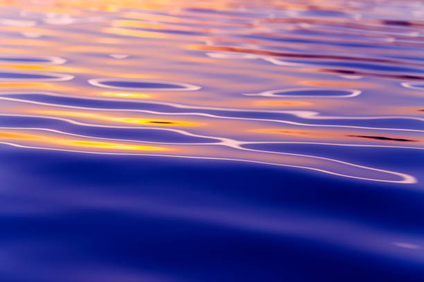 istock Colorful shimmering water waves in the sunlight 984954170