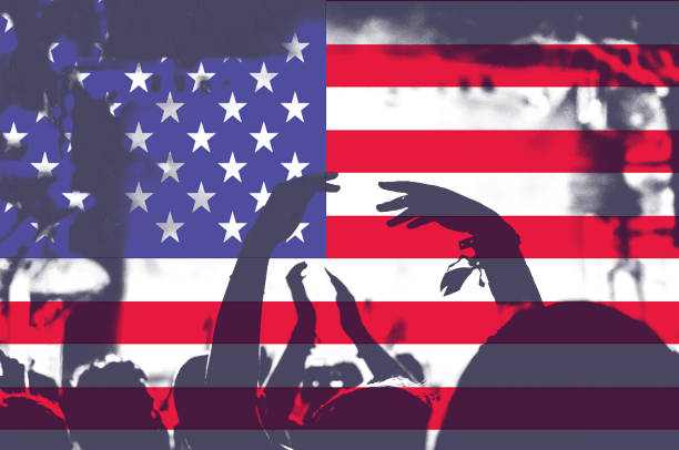 istock People celebrating Independece day in the USA 984958154