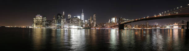 istock Panoramic of Manhattan from Brooklyn riverside 984973432
