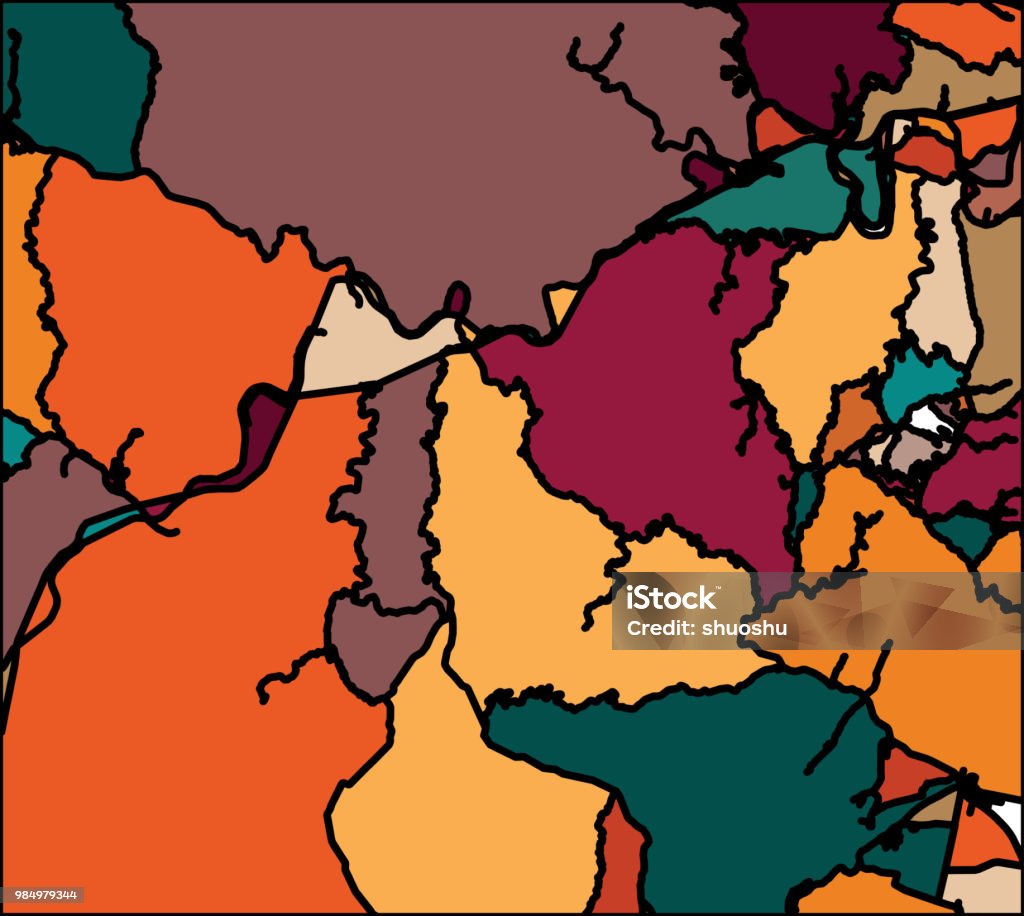 Color Lump Vector Abstract Color Lump Pattern Stock Illustration - Download Image Now ...