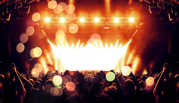 istock Group of people at a concert 985002146