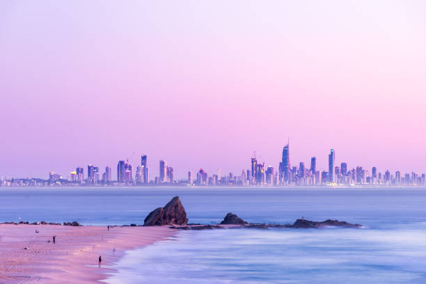 Currumbin Beach at sunrise