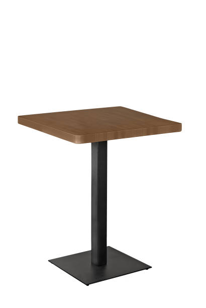 istock A wooden or stone table on a white background 985028624