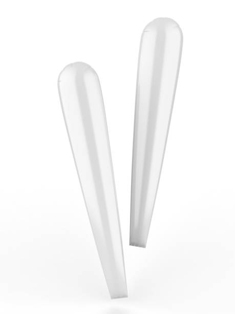 Blank bang bang inflatable balloon stick. 3d render illustration.