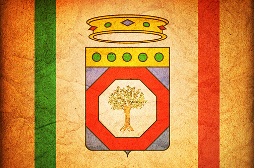 Apulia Symbol Vintage Symbol Of Apulia Region In Italy Stock Illustration - Download ...