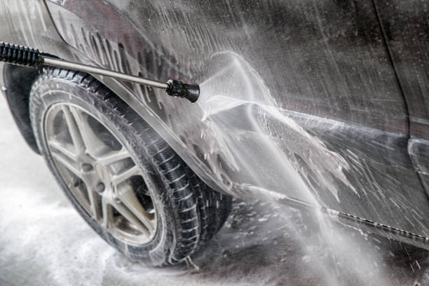 istock High pressure water cleaning car 985057176