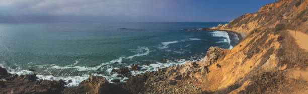 istock Bluff Cove and Flat Rock Point Panorama 985079108