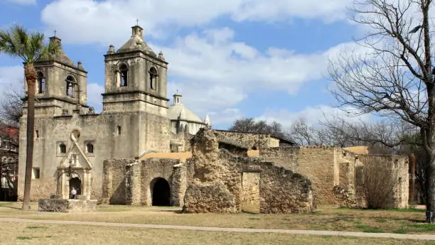Mission Concepcion, San Antonio Missions National Historical Park, San Antonio, Texas
