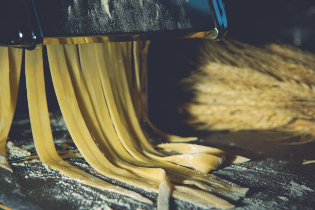 istock The machine for tolyatelle makes pasta at home 985087404