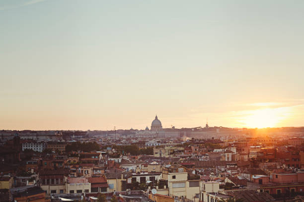 istock Rome at sunset, Italy 985091308