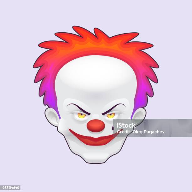 Clown Stock Illustration - Download Image Now - Adult, Adults Only, Anger