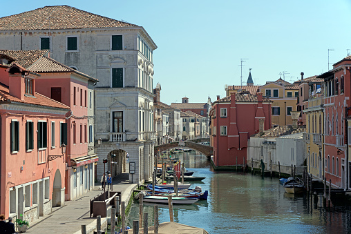 Wonderful little town in the venetian lagoon famous for the fish market