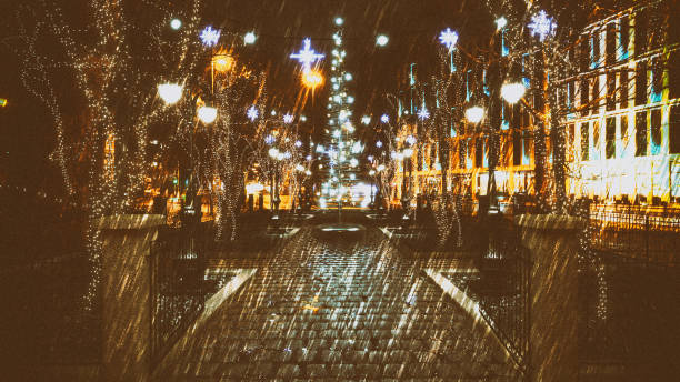 istock Christmas Lights in the Park 985124100