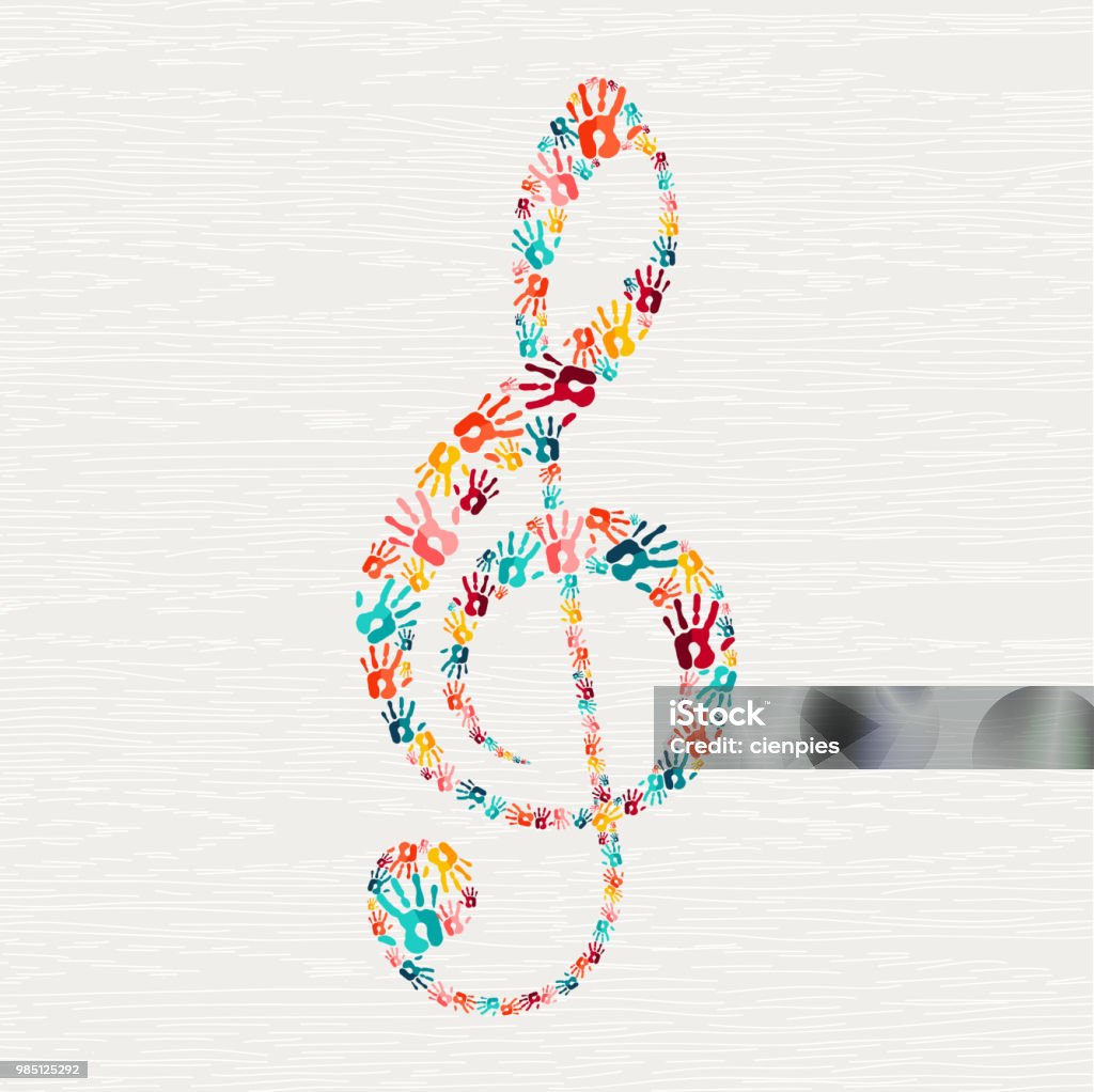 Images Notes De Musique à Imprimer Main De Lhomme Imprimer Concept De Forme De Note Musique Vecteurs libres de droits et plus d'images vectorielles de Musique - iStock
