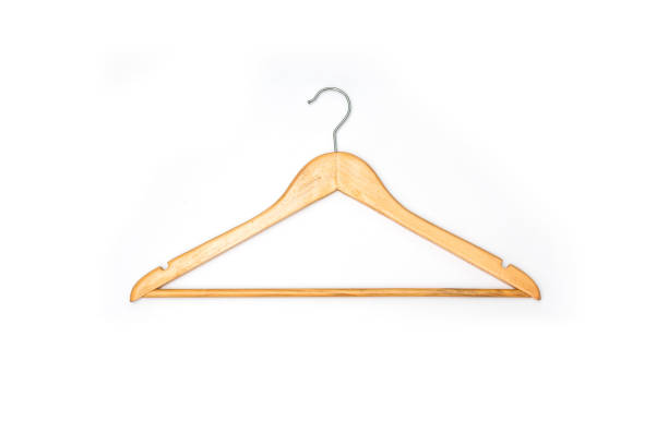 istock Wooden hanger 985144226