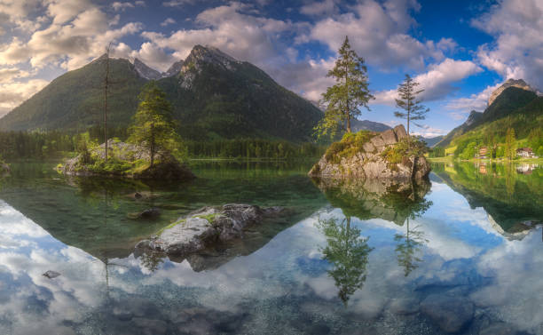 istock View of Hintersee lake in Bavarian Alps, Germany 985148164