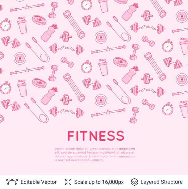 500+ Pink Dumbbell Stock Illustrations, Royalty-Free Vector Graphics & Clip  Art - iStock