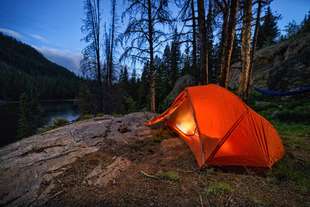 istock Tent Camping Backpacking Hiking Trip Camp 985169506