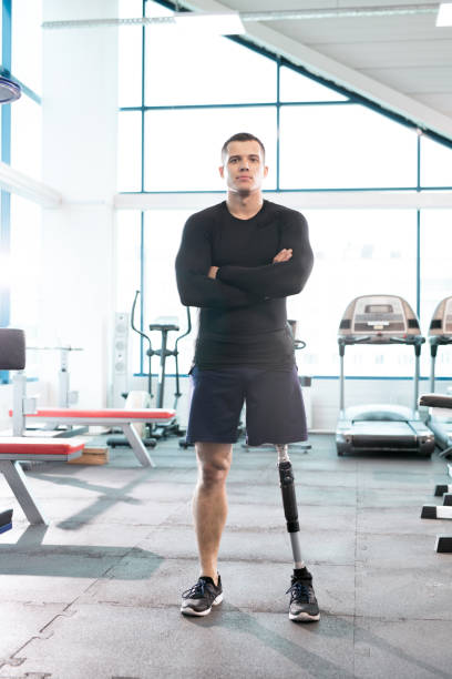 istock Handsome Adaptive Sportsman Posing 985170834