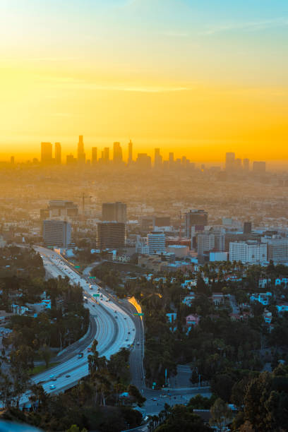 istock Los Angeles with Hollywood at Dawn 985174156