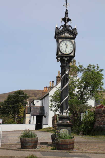 istock Street clock in Ullapool- Scotland 985184738