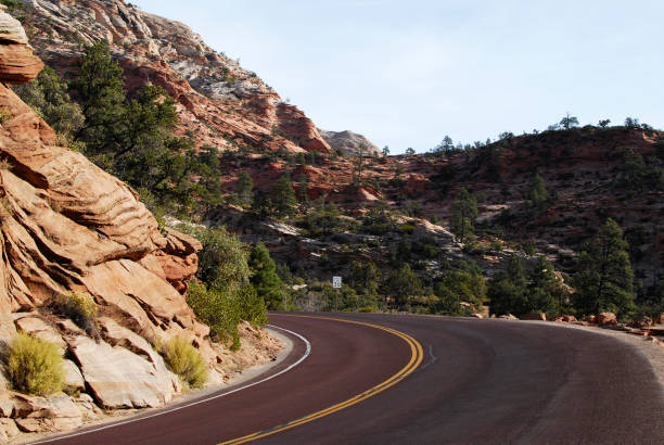 istock Scenic road in Utah state 985192220